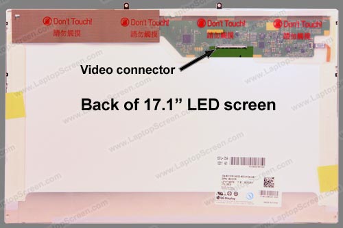 17-inch WideScreen (14.4"x9") WXGA+ (1440x900)Â  Matte LED LTN170BT11-L01