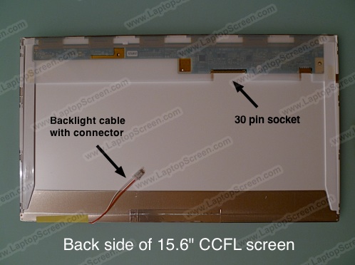 15.6-inch WideScreen (13.6"x7.6") WXGA (1366x768) HD Glossy CCFL 1-Bulb CLAA156WA01