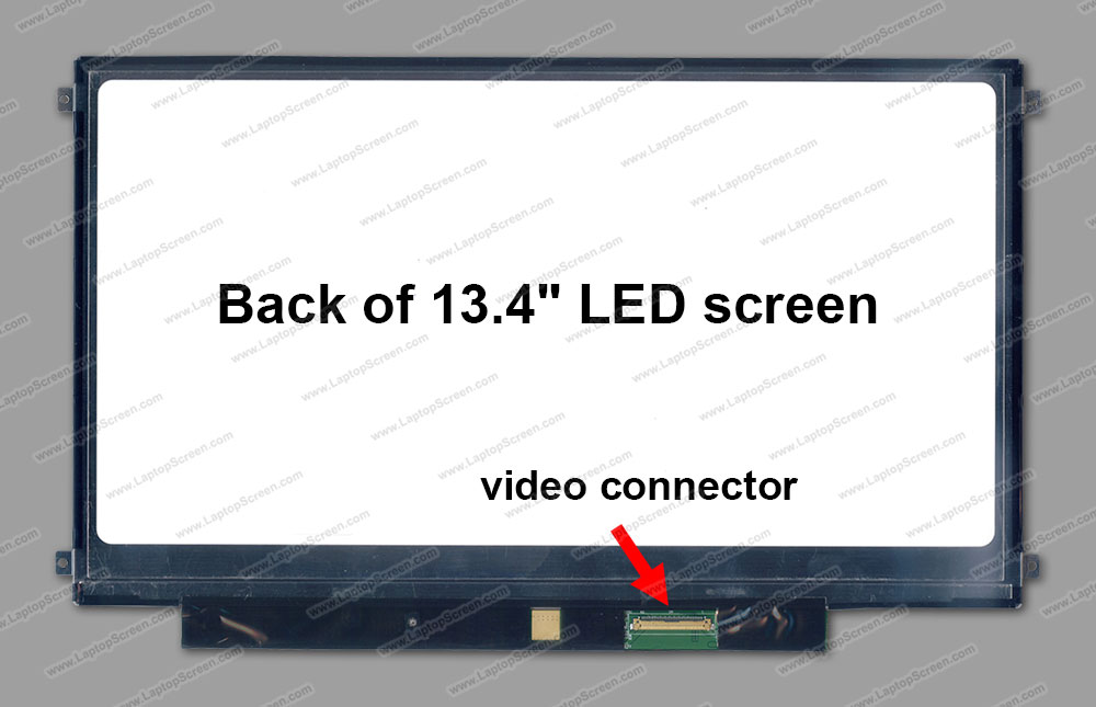13.4-inch WideScreen (11.65"x6.54") WXGA (1366x768) HD Glossy LED LTN134AT01-001