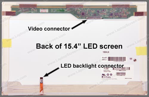 15.4-inch WideScreen (13.1"x8.2") WXGA (1280x800) Glossy LED LP154WX7(TL)(B2)