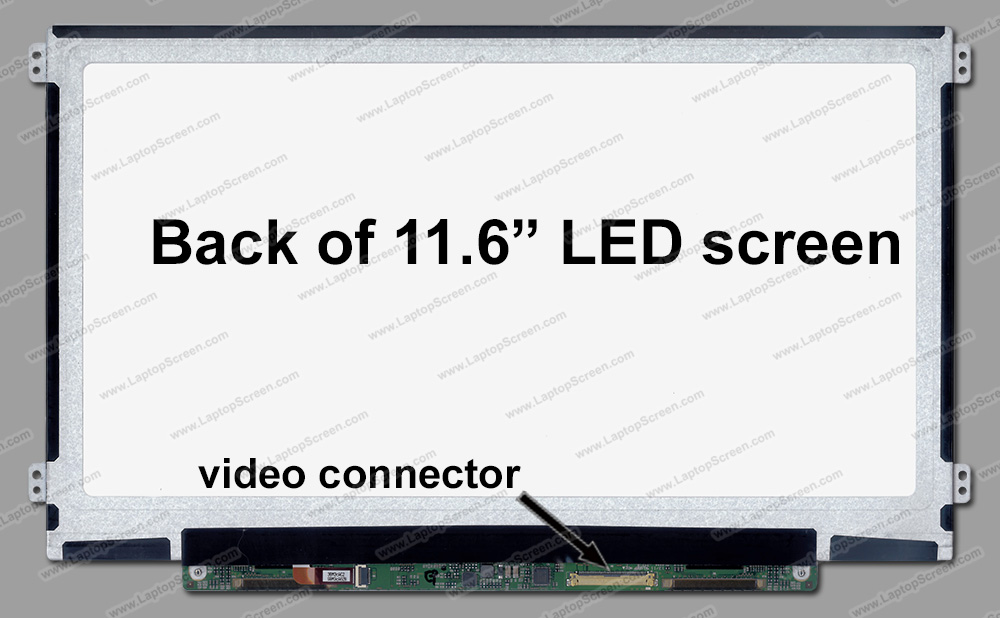 11.6-inch WideScreen (10.08"x5.67") WXGA (1366x768) HD Glossy LED LP116WH6(SL)(A1)