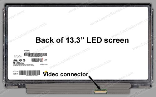 13.3-inch WideScreen (11.3"x7.1") WXGA (1366x768) HD Glossy LED LP133WH2(TL)(N4)