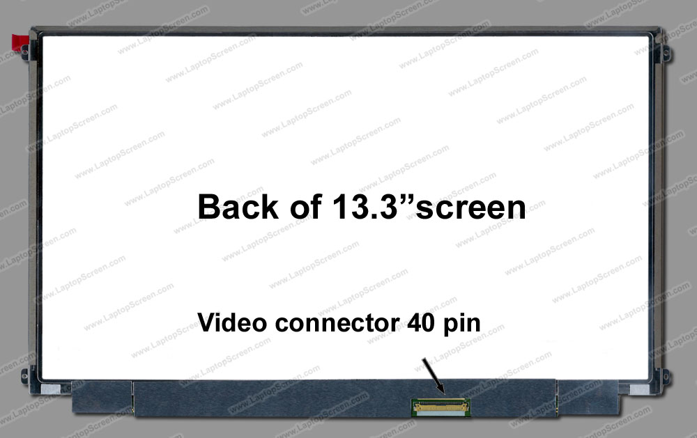 13.3-inch WideScreen (11.3"x7.1")  WXGA++ (1600x900) HD+ Matte LED LP133WD2(SL)(B2)