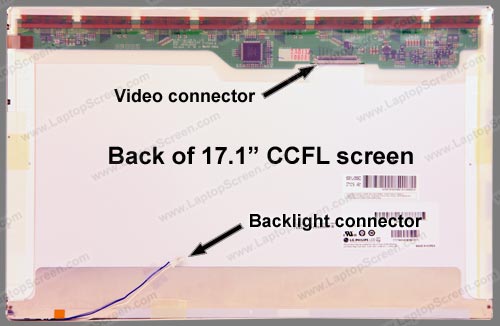 17-inch WideScreen (14.4"x9") WUXGA (1920x1200) Glossy CCFL 1-Bulb LTN170WU-L02