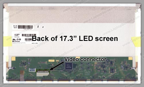 17.3-inch WideScreen (15.5"x8.98") WUXGA (1920x1080) Full HD Matte LED LTN173HT01-301