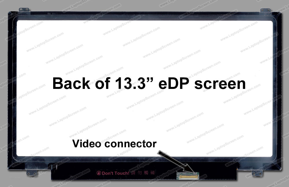 13.3-inch WideScreen (11.3"x7.1") WXGA (1366x768) HD Glossy LED B133XTN01.2