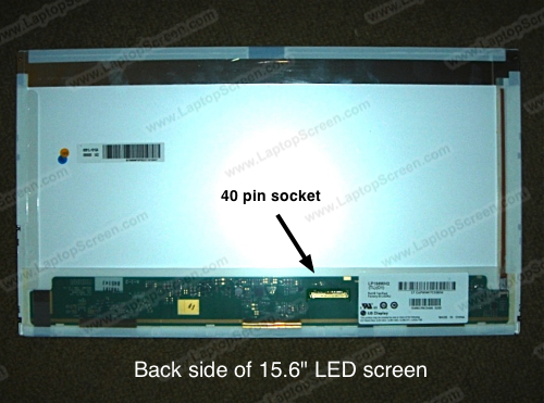 15.6-inch WideScreen (13.6"x7.6") WXGA++ (1600x900) HD+ Glossy LED B156RW01 V.0
