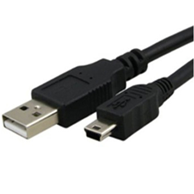 CABLE USB V2.0 A MINI B 5PIN NEGRO 3.0 MTS