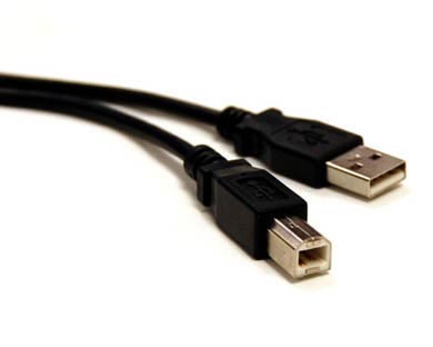 CABLE USB V2.0 A-B 3.0 METROS NEGRO