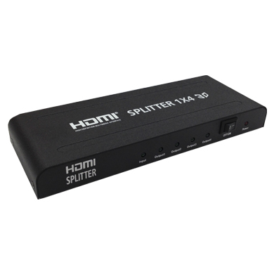 VIDEO SPLITTER HDMI 4 DISPOSITIVOS A1 PC 2K 4K Y 3D