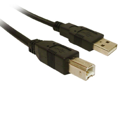 CABLE USB V2.0 A-B 10 METROS NEGRO ACTIVO EN CAJA