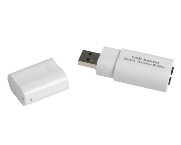 StarTech ICUSBAUDIO USB to Stereo Audio Adapter Converter