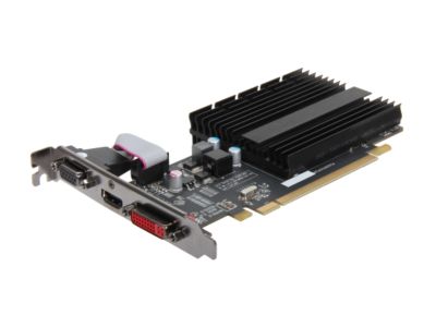 XFX HD-545X-YQH2 Radeon HD 5450 512MB 32-bit DDR2 PCI Express 2.1 x16 HDCP Ready Low Profile Ready Video Card