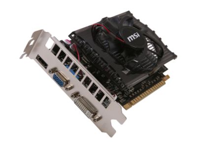 MSI N630GT-MD4GD3 GeForce GT 630 4GB 128-bit DDR3 PCI Express 2.0 x16 HDCP Ready Video Card