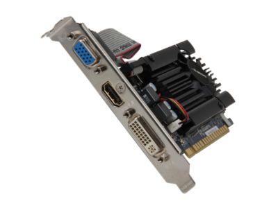 GIGABYTE GV-N610D3-1GI GeForce GT 610 1GB 64-bit DDR3 PCI Express 2.0 x16 HDCP Ready Low Profile Video Card