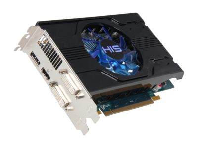 HIS H677FN1GD Radeon HD 6770 1GB 128-bit GDDR5 PCI Express 2.1 x16 HDCP Ready CrossFireX Support Video Card with Eyefinity