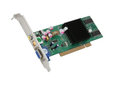 JATON Video-208PCI-128TV GeForce MX4000 128MB 64-bit DDR PCI Low Profile Ready Video Card