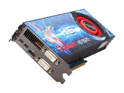 HIS H697F2G2M Radeon HD 6970 2GB 256-bit GDDR5 PCI Express 2.1 x16 HDCP Ready CrossFireX Support Video Card with Eyefinity