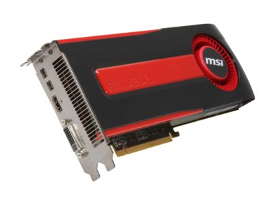 MSI R7970-2PMD3GD5 Radeon HD 7970 3GB 384-bit GDDR5 PCI Express 3.0 x16 HDCP Ready CrossFireX Support Video Card