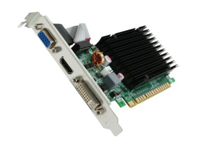 EVGA 512-P3-1311-KR GeForce 210 512MB 32-bit DDR3 PCI Express 2.0 x16 HDCP Ready Video Card