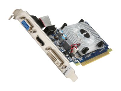 PNY VCGGT5201XPB GeForce GT 520 (Fermi) 1GB 64-bit DDR3 PCI Express 2.0 x16 HDCP Ready Low Profile Ready Video Card