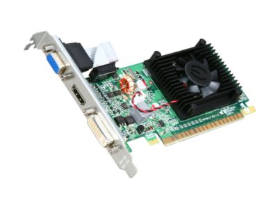 EVGA 01G-P3-1312-LR GeForce 210 1GB 64-bit DDR3 PCI Express 2.0 x16 HDCP Ready Low Profile Video Card