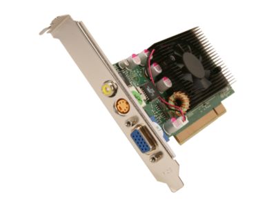 JATON VIDEO-118PCI-64DDR-TV GeForce2 MX400 64MB 64-bit DDR PCI Low Profile Ready Video Card