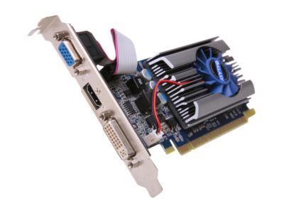 Galaxy 52GGS4HX2HXZ GeForce GT 520 (Fermi) 1GB 64-bit DDR3 PCI Express 2.0 x16 HDCP Ready Video Card