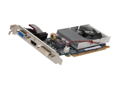 ECS NGT430C-2GQKL-F GeForce GT 430 (Fermi) 2GB 128-bit DDR3 PCI Express 2.0 x16 HDCP Ready Low Profile Ready Video Card