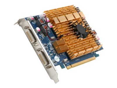 JATON VIDEO-PX309-QUAD Radeon HD 3450 4 DVI outputs 512MB DDR2 Per GPU 1GB Total Onboard PCI Express 2.0 x16 Video Card