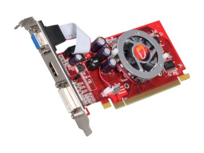 VisionTek 900270 Radeon HD 4350 512MB 64-bit DDR2 PCI Express 2.0 x16 Low Profile Ready Video Card