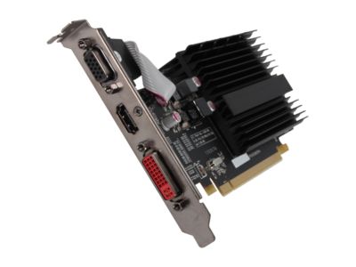 XFX HD-645X-YNH2 Radeon HD 6450 512MB 32-bit DDR3 PCI Express 2.1 x16 HDCP Ready Low Profile Ready Video Card