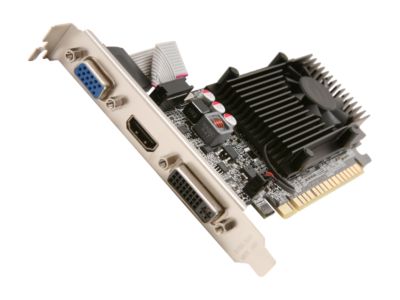 EVGA 02G-P3-1529-KR GeForce GT 520 (Fermi) 2GB 64-bit DDR3 PCI Express 2.0 x16 HDCP Ready Low Profile Ready Video Card
