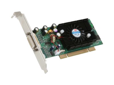 JATON VIDEO-228PCI-DVI GeForce FX 5200 128MB 64-bit DDR PCI Low Profile Ready Video Card