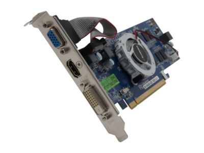 GIGABYTE GV-R645-1GI Radeon HD 6450 1GB 64-bit DDR3 PCI Express 2.1 x16 HDCP Ready Low Profile Video Card