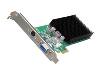 JATON Video-PX628GS-LP1 GeForce 8400 GS 512MB 64-bit DDR2 PCI Express x1 Low Profile Ready Video Card