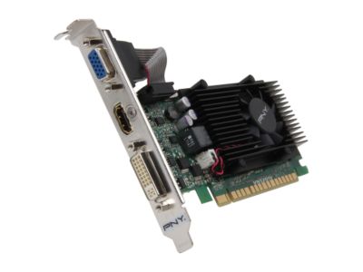 PNY Commercial Series VCGGT5201XPB-CG GeForce GT 520 (Fermi) 1GB 64-bit DDR3 PCI Express 2.0 x16 HDCP Ready Low Profile Video Card