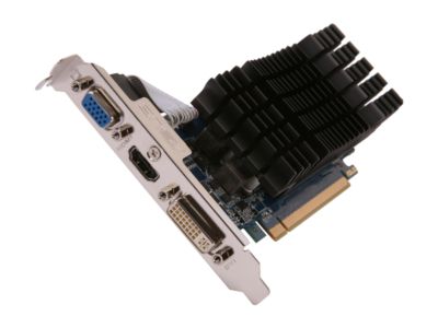 ASUS GT610-2GD3-CSM GeForce GT 610 2GB 64-bit DDR3 PCI Express 2.0 x16 HDCP Ready Video Card