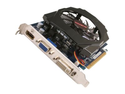 GIGABYTE GV-N440-2GI GeForce GT 440 (Fermi) 2GB 128-bit DDR3 PCI Express 2.0 x16 HDCP Ready Video Card