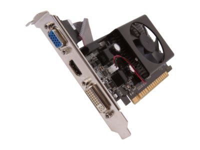 PNY VCG84512D3SXPB GeForce 8400 GS 512MB 64-bit DDR3 PCI Express 2.0 x16 HDCP Ready Video Card