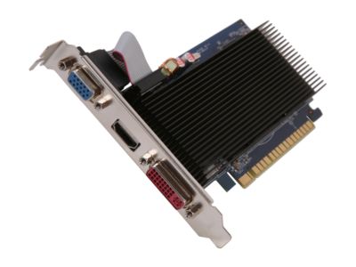 ECS N8400GSC-512QN-H2 GeForce 8400 GS 512MB 64-bit DDR3 PCI Express 2.0 x16 HDCP Ready Video Card