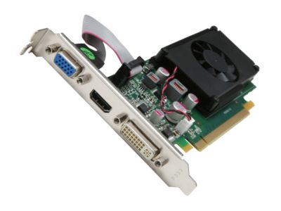 JATON Video-PX8400GS-EXi GeForce 8400 GS 512MB 64-bit DDR2 PCI Express 2.0 x16 Low Profile Ready Video Card