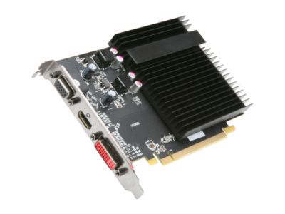 XFX HD-545X-CDH2 Radeon HD 5450 2GB 64-bit DDR3 PCI Express 2.1 x16 HDCP Ready Video Card