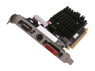 XFX HD435XZAHR Radeon HD 4350 1GB 64-bit DDR2 PCI Express 2.0 x16 HDCP Ready Low Profile Ready Video Card