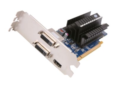 SAPPHIRE FleX 100322FLEX Radeon HD 6450 1GB 64-bit DDR3 PCI Express 2.1 x16 HDCP Ready Low Profile Ready Video Card