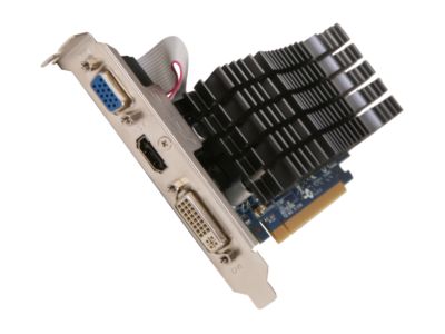 ASUS Silent EN210-PCIE-1GB-CO-R GeForce 210 1GB DDR3 PCI Express 2.0 x16 HDCP Ready Video Card
