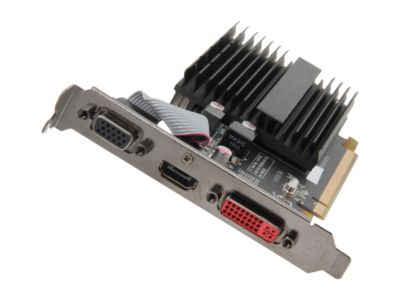 XFX HD 645X ZQH2 Radeon HD 6450 1GB 64-bit DDR3 PCI Express 2.1 x16 HDCP Ready Low Profile Ready Video Card
