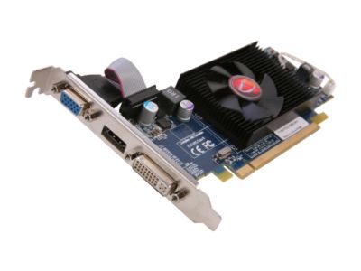 VisionTek 400833 Radeon HD 4350 512MB DDR PCI Express 2.0 x16 HDCP Ready Video Card