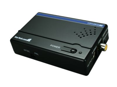 StarTech High Resolution VGA to Composite or S-Video Converter VGA2VID VGA Interface