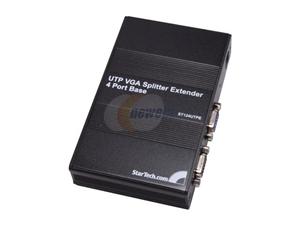 StarTech 4 Port VGA Video Extender over Cat 5 (UTPE Series) ST124UTPE VGA Interface